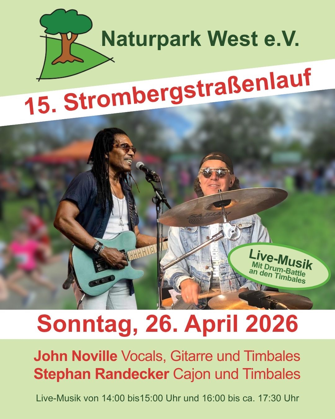 Livemusik: John Noville und Stefan Randecker